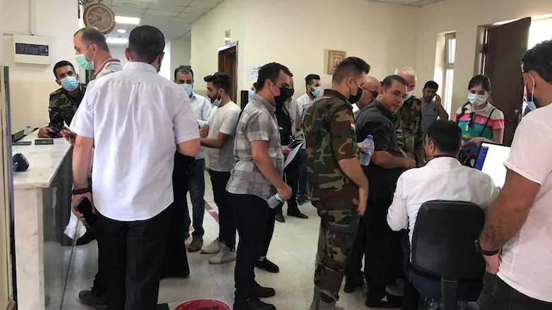 Rizgari hospital in Erbil, seen on July 27, 2021 is a dedicated COVID-19 vaccination site. (Photo: Hoshmand Sadiq/Kurdistan 24)